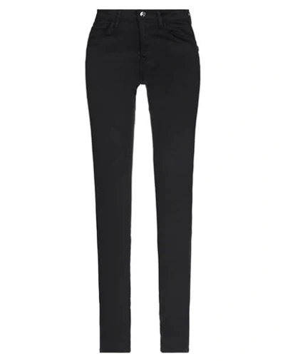 Shop Guess Woman Jeans Black Size 26w-30l Cotton, Elastomultiester, Elastane