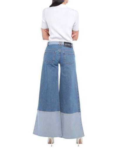 Shop Palm Angels Jeans In Blue