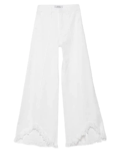 Shop Ksenia Schnaider Jeans In White