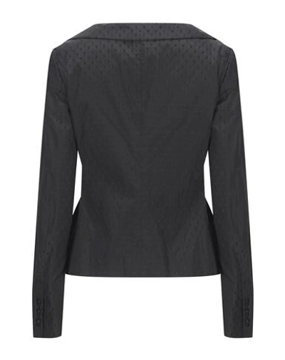 Shop Moschino Cheap And Chic Suit Jackets In Black
