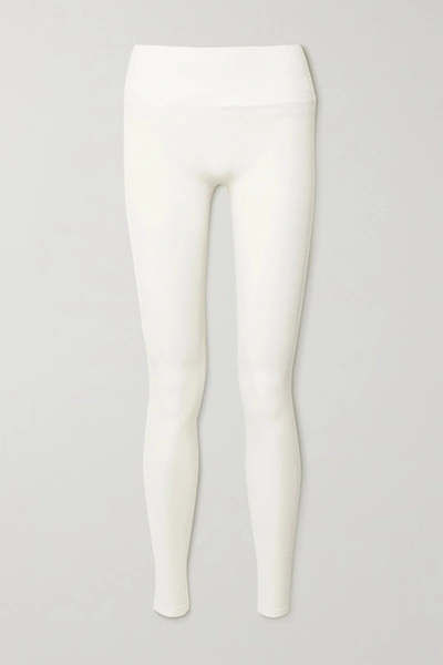 Shop Fusalp Alliance Iii Modal-blend Leggings In White