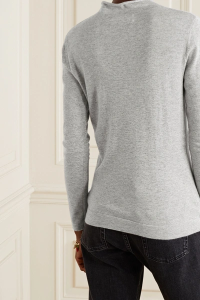 Shop Arch4 Devon Cashmere Sweater In Light Gray