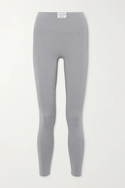 Shop Adam Selman Sport Stretch Leggings In Gray