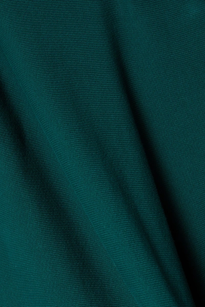 Shop Les Tien Cotton-jersey Hoodie In Emerald