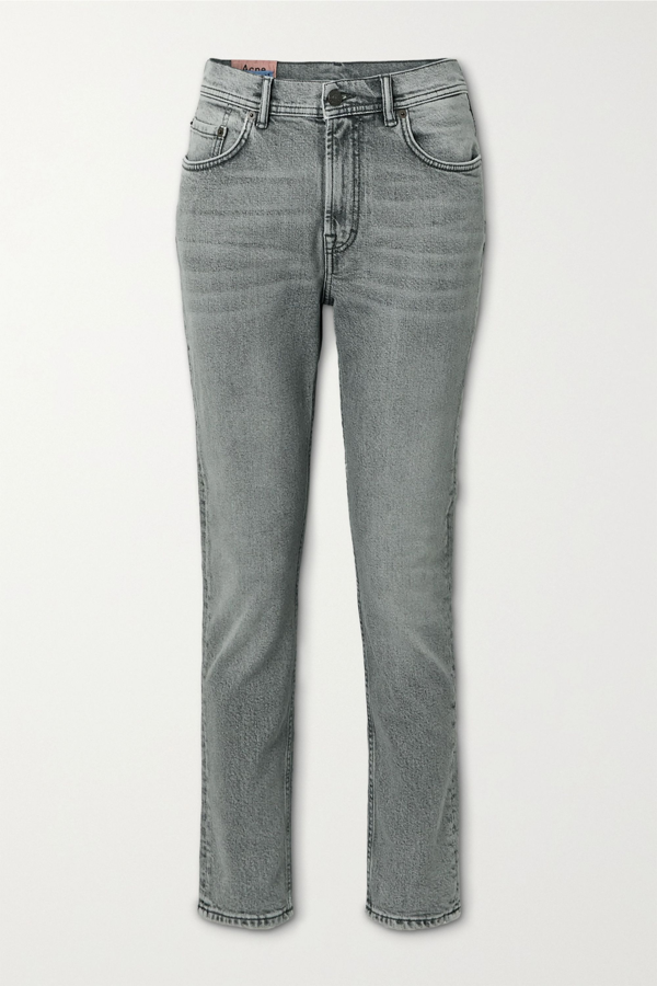 acne grey jeans