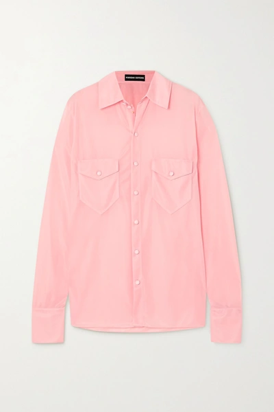 Shop Kwaidan Editions Jersey Shirt In Pink