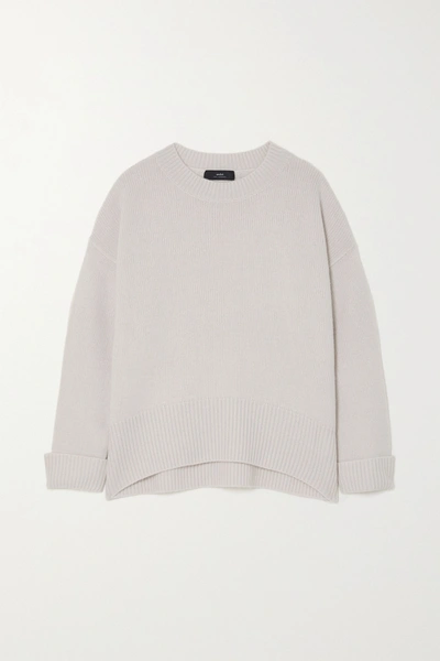 Shop Arch4 Knightsbridge Cashmere Sweater In Gray