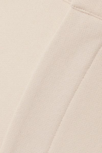 Shop Holzweiler Utsikten Cotton-jersey Shorts In White