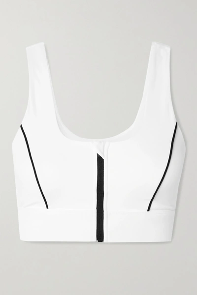 Shop All Access Decibel Cutout Stretch Sports Bra In White