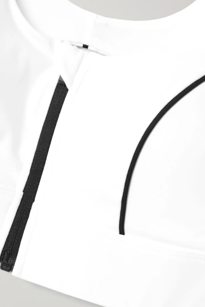 Shop All Access Decibel Cutout Stretch Sports Bra In White