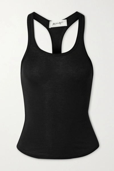 Shop The Line By K Sophie Stretch-jersey Tank In Black