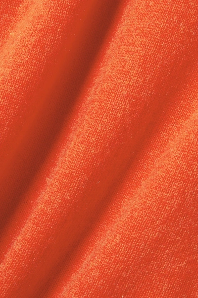 Shop Atm Anthony Thomas Melillo Cashmere Sweater In Bright Orange