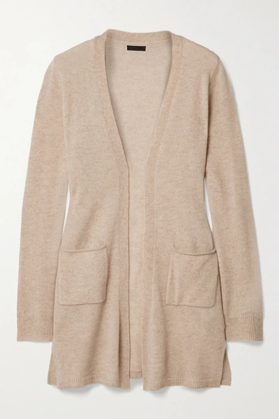 Shop Atm Anthony Thomas Melillo Cashmere Cardigan In Beige