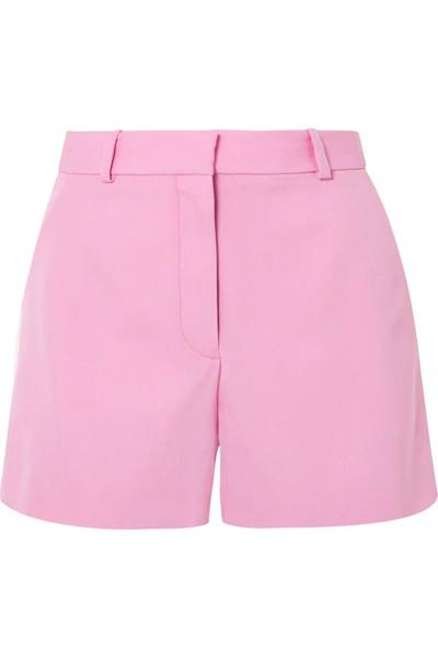 Shop Stella Mccartney Wool-twill Shorts In Baby Pink