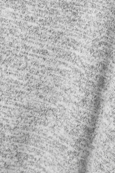 Rag & Bone Hudson Mélange Stretch-jersey Top In Gray