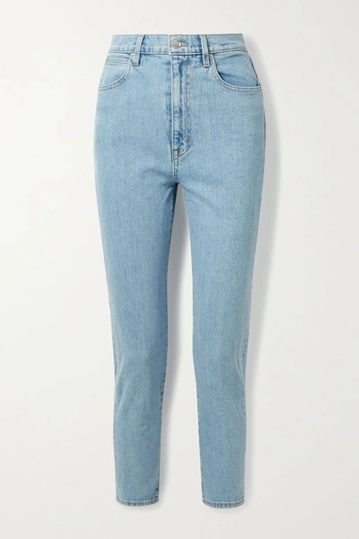 Slvrlake Beatnik High-rise Slim Ankle Jeans In Light Denim