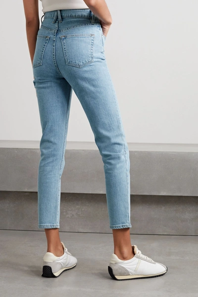 Slvrlake Beatnik High-rise Slim Ankle Jeans In Light Denim