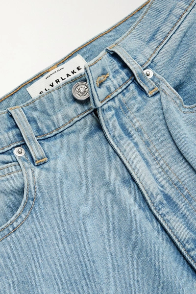 Slvrlake Beatnik High-rise Slim Ankle Jeans In Light Denim