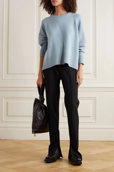 Shop Arch4 + Net Sustain Bredin Cashmere Sweater In Blue