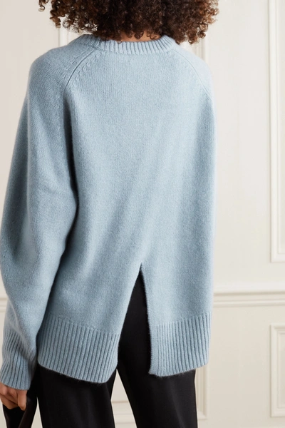 Shop Arch4 + Net Sustain Bredin Cashmere Sweater In Blue