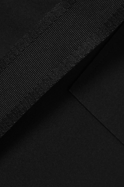Shop Holzweiler Oter Belted Twill Shorts In Black