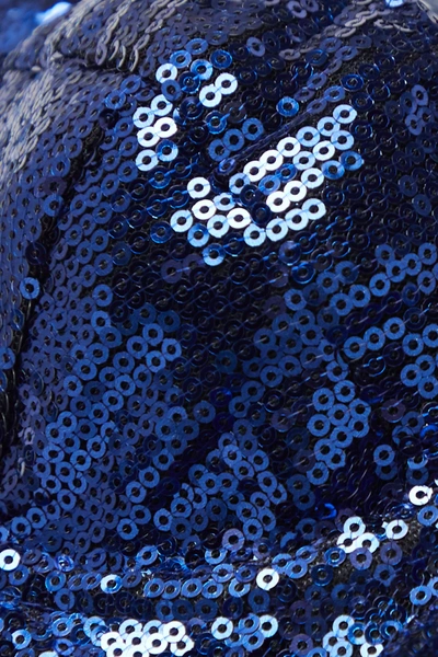 Shop Dolce & Gabbana Sequined Tulle Underwired Balconette Bra In Midnight Blue