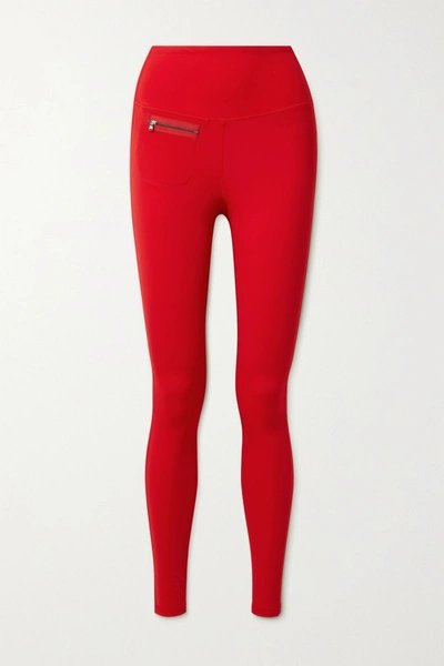 Shop Erin Snow Peri Stretch Ski Leggings In Red