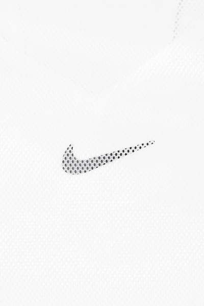 Shop Nike Court Layered Dri-fit And Mesh Tank In White