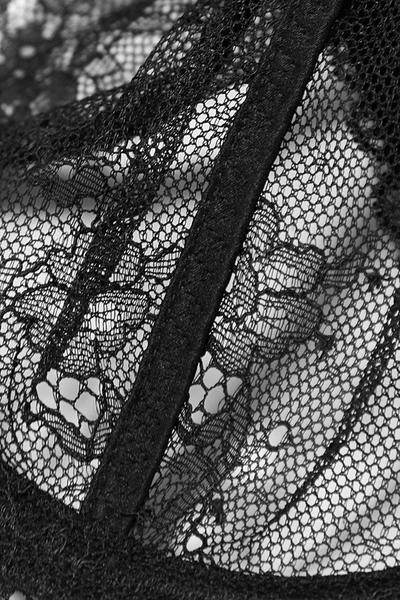 Shop Stella Mccartney Satin-trimmed Lace Underwired Soft-cup Bra In Black