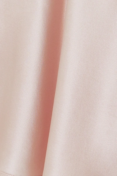 Shop La Perla Silk-satin Pajama Set In Pink