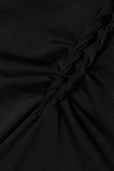 Shop Agent Provocateur Marlow Cutout Swimsuit In Black