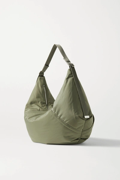 Shop Transience Hammock Shell Tote In Army Green