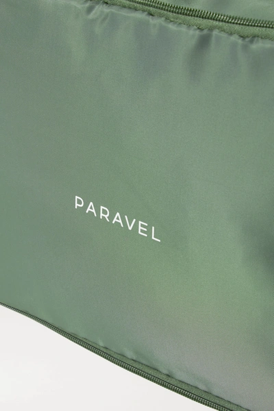 Shop Paravel Set Of Two Nylon And Tpu Packing Cubes In Army Green