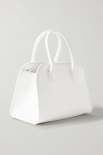 Shop The Row Margaux 7.5 Leather Tote In White