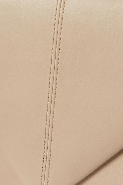 Shop Hunting Season Envelope Leather Clutch In Cream