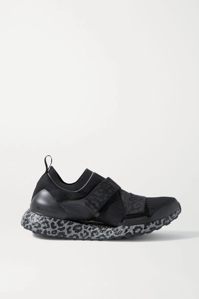 Clancy favorit månedlige Adidas By Stella Mccartney Ultraboost X Leopard-print Primeblue  Stretch-knit Sneakers In Black | ModeSens