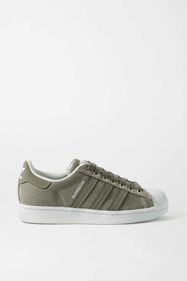 adidas superstar army green