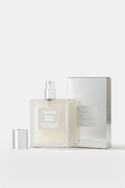 Shop Tom Ford Soleil Neige Shimmering Body Oil In Colorless