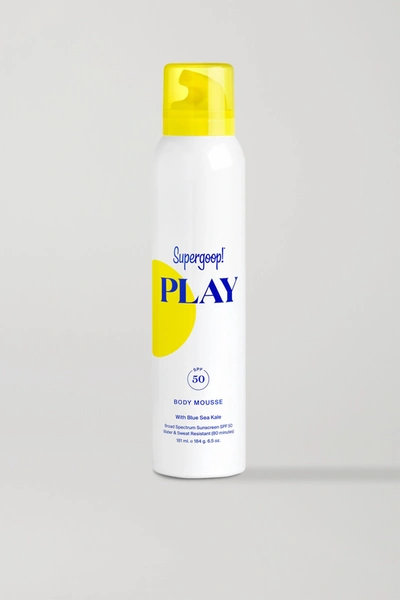 Shop Supergoop Play Body Mousse Spf50, 181ml In Colorless