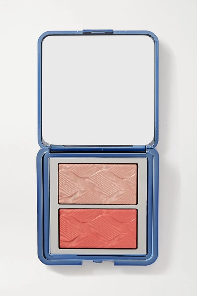 Shop Chantecaille Radiance Chic Cheek And Highlighter Duo In Pink