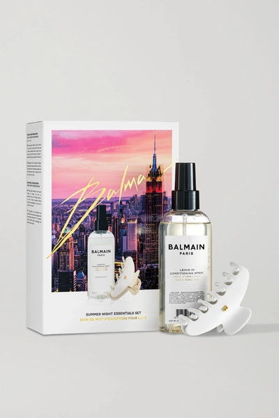 Shop Balmain Paris Hair Couture Summer Night Essentials Set In White
