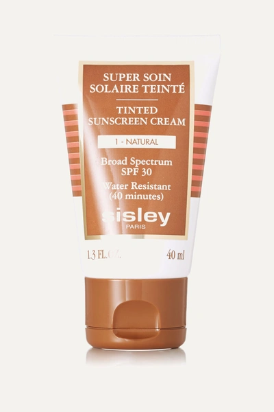 Shop Sisley Paris Tinted Sunscreen Cream Spf30 - Natural 1, 40ml In Neutrals