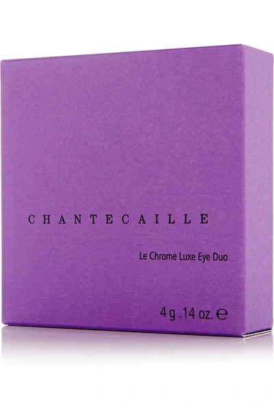 Shop Chantecaille Le Chrome Luxe Eye Duo - Piazza San Marco In Metallic