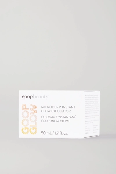 Shop Goop Glow Microderm Instant Glow Exfoliator, 50ml In Colorless