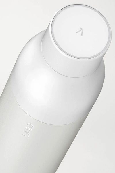 Shop Larq Bottle - Granite White, 500ml In Ivory