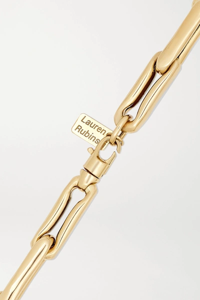 Shop Lauren Rubinski Extra Large 14-karat Gold Necklace