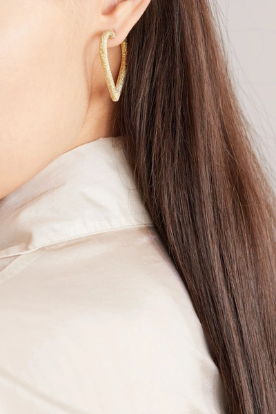 Carolina Bucci Cuore 18-karat Gold Hoop Earrings In Gold