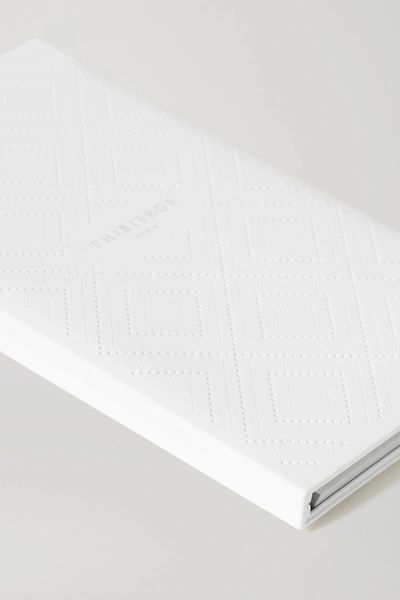 Shop Thibierge Paris Le Carnet 08.16 Pocket Notebook In White