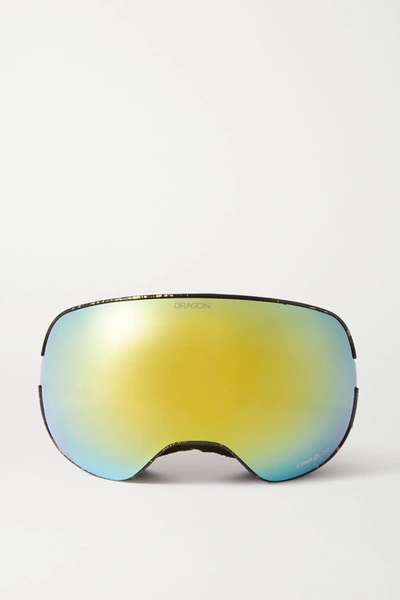 Shop Dragon X2 Mirrored Ski Goggles In Yellow