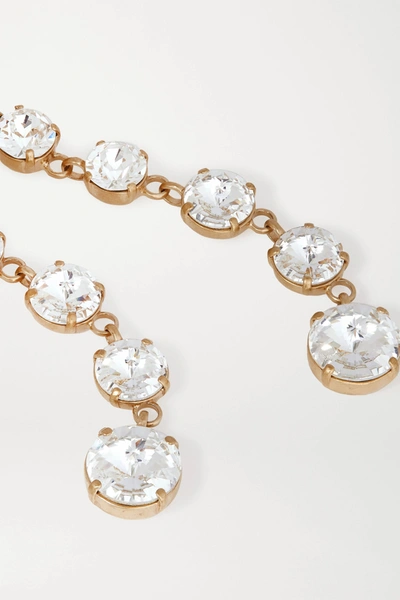 Shop Roxanne Assoulin Gold-tone Crystal Earrings